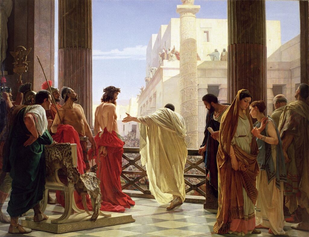 Antonio Ciseri's depiction of Ecce Homo, 1871.