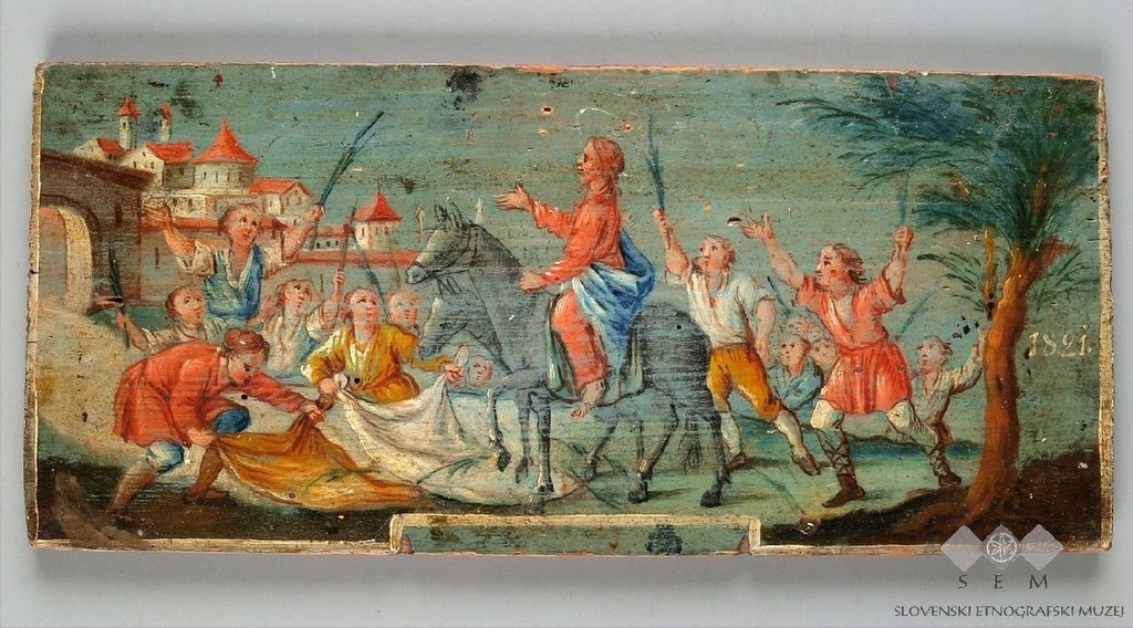 Leopold_Layer_-_Kristusov_vhod_v_Jeruzalem