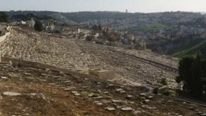 Jewish cemetery on the Mount of Olives
