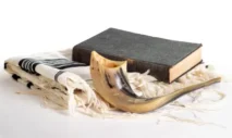 book horn and cloth